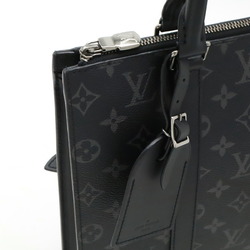 LOUIS VUITTON Louis Vuitton Monogram Eclipse Sac Plat Cross Handbag Tote Bag Shoulder M46456