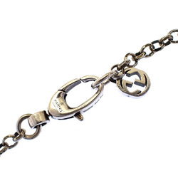 Gucci Double G Key Bracelet for Women SV925 7.1g 632207 J8400 0701 Aged Finish Sterling Silver