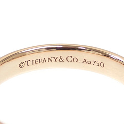 Tiffany True Band Ring for Men, K18RG, Size 23.5, 6.3g, 18K Rose Gold 750