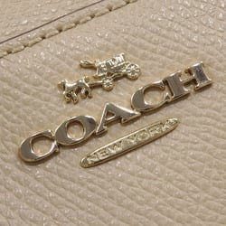 Coach handbag Christy small carryall women's beige leather F34673 shoulder bag