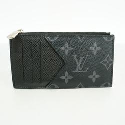 Louis Vuitton Wallet/Coin Case Monogram Eclipse Taiga Rama Coin Card Holder M30271 Black Men's