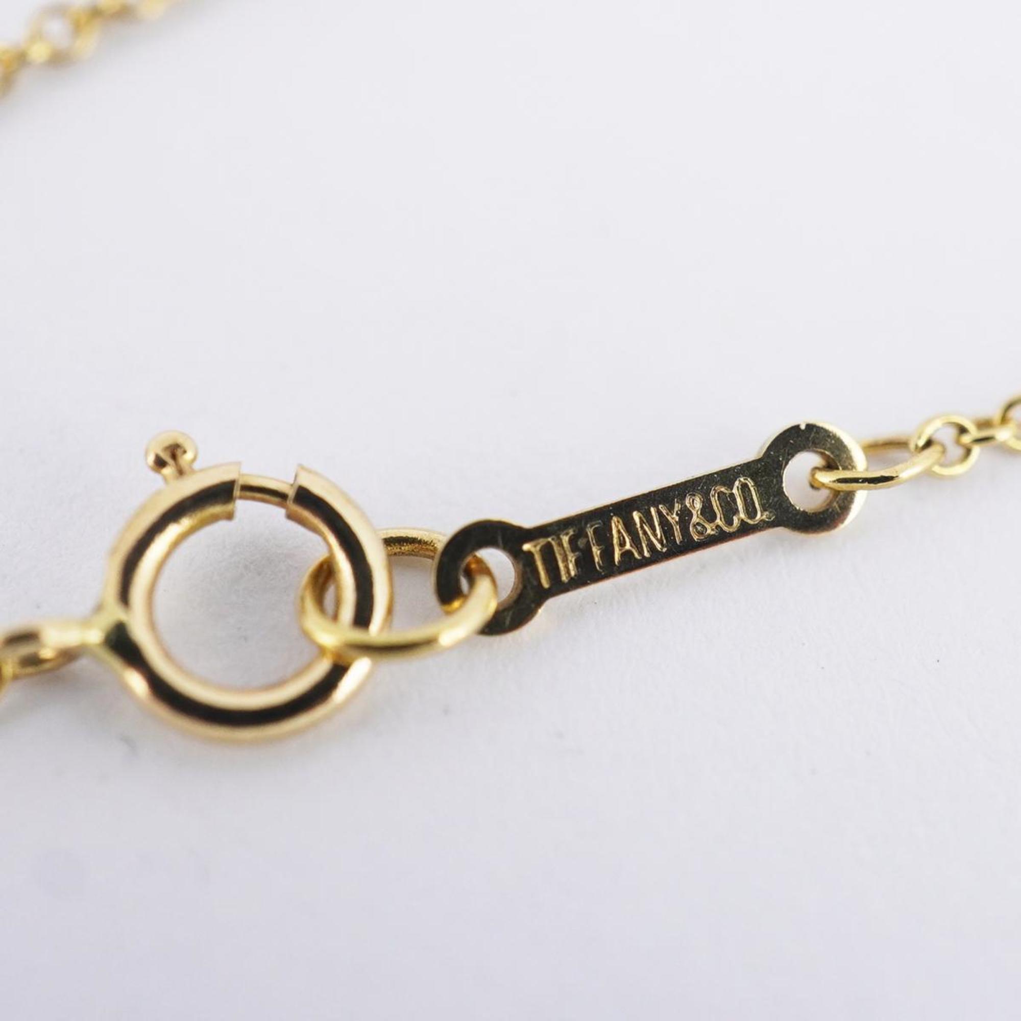 Tiffany Bracelet Teardrop K18YG Yellow Gold Ladies