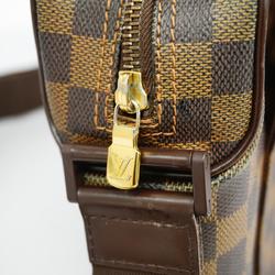 Louis Vuitton Shoulder Bag Damier Olaf PM N41442 Ebene Ladies