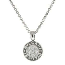 BVLGARI Necklace 18K Diamond Women's