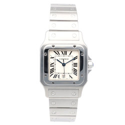 Cartier Santos Galbe LM Watch, Stainless Steel 1564 Quartz Unisex CARTIER