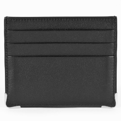 Cartier Must Do Card Case Leather Black Business Holder