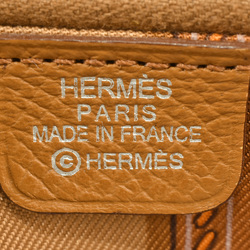 Hermes Azap Long Silk In Round Epsom Leather M Stamp Gold Light Brown