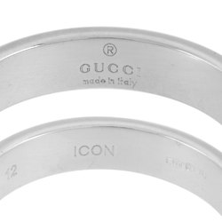 Gucci Icon Ring, Size 11, K18WG #12