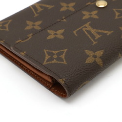 LOUIS VUITTON Louis Vuitton Monogram Pochette Porto Monnaie Credit Bi-fold long wallet M61725