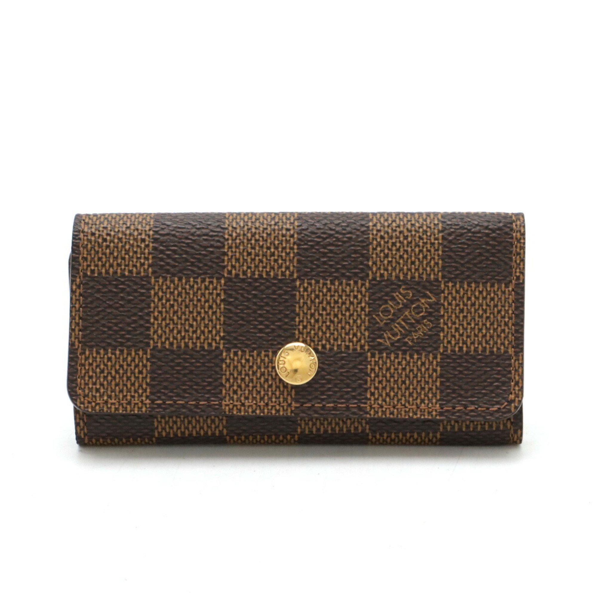 LOUIS VUITTON Damier Multicle 4 4-Key Case N62631