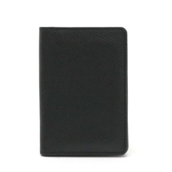 LOUIS VUITTON Taiga Organizer De Poche Card Case Business Holder Leather Ardoise Black M30512