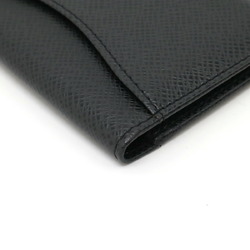 LOUIS VUITTON Taiga Organizer De Poche Card Case Business Holder Leather Ardoise Black M30512