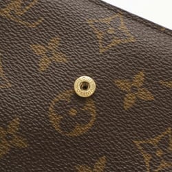 LOUIS VUITTON Louis Vuitton Monogram Porte Tresor International Tri-fold Long Wallet M61215