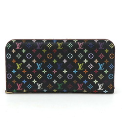 LOUIS VUITTON Louis Vuitton Monogram Multicolor Portefeuille Ansolite Noir Grenard M93754