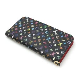 LOUIS VUITTON Louis Vuitton Monogram Multicolor Portefeuille Ansolite Noir Grenard M93754