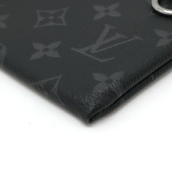 LOUIS VUITTON Louis Vuitton Monogram Eclipse Pochette Discovery PM Pouch Clutch Bag Black Gray M44323