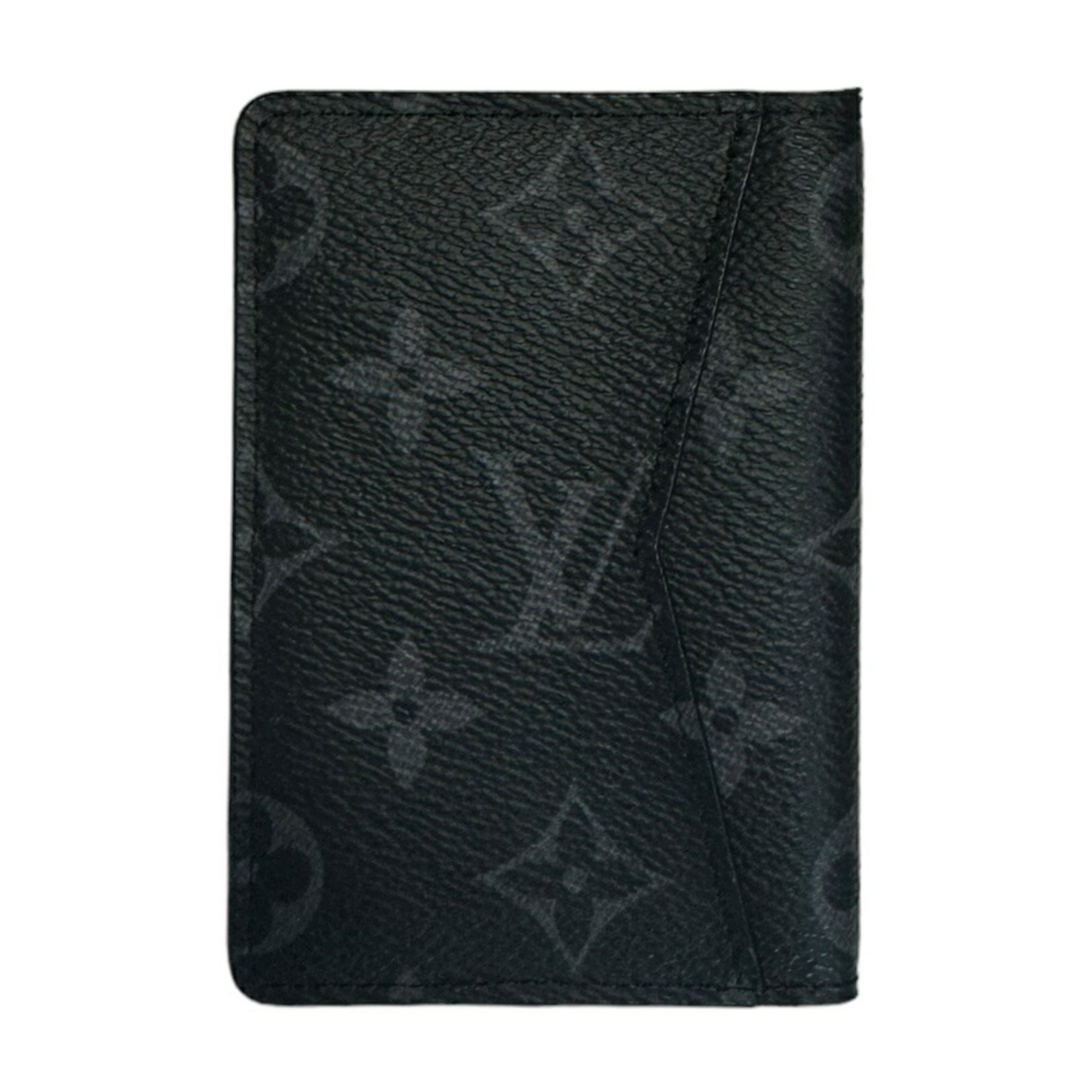 Louis Vuitton Organizer de Poche Monogram Eclipse Card Case M61696 Unisex LOUIS VUITTON