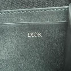 Christian Dior Shoulder Bag Trotter Canvas Black Men's