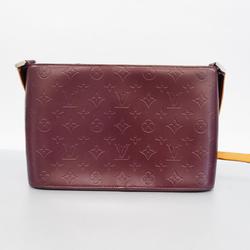 Louis Vuitton Shoulder Bag Monogram Matte Alston M55126 Violet Ladies