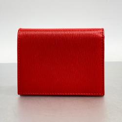 Prada wallet Vitello Move leather red ladies