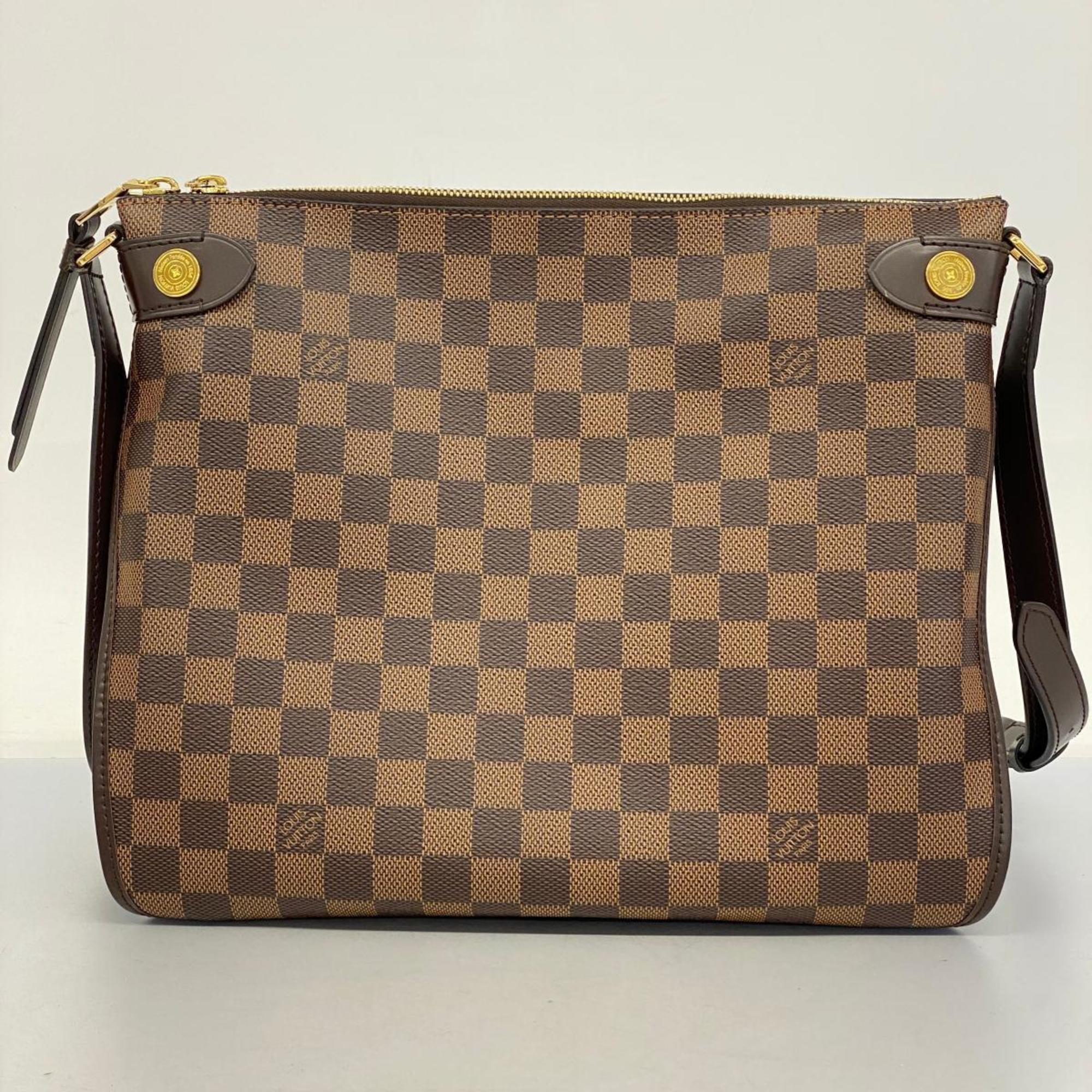 Louis Vuitton Shoulder Bag Damier Duomo N41425 Ebene Ladies