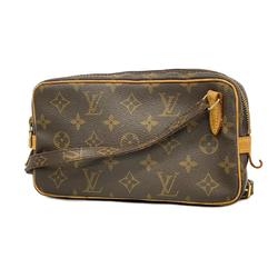 Louis Vuitton Shoulder Bag Monogram Pochette Marly Bandouliere M51828 Brown Women's