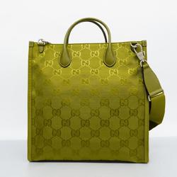 Gucci Handbag Off the Grid GG Nylon 696043 Green Men's Women's