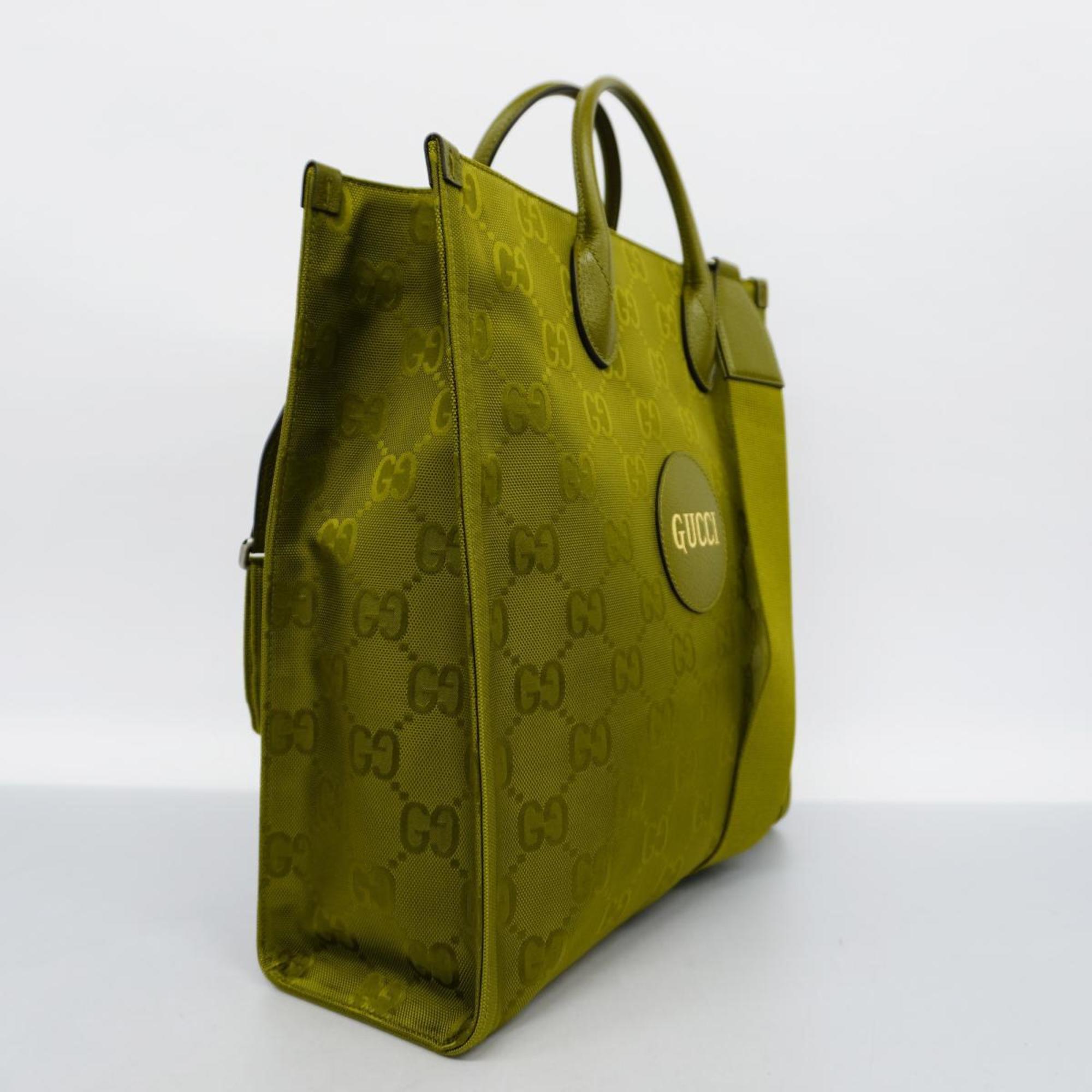 Gucci Handbag Off the Grid GG Nylon 696043 Green Men's Women's