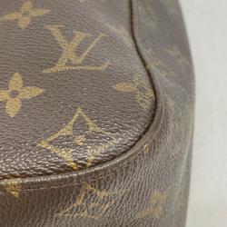 Louis Vuitton Shoulder Bag Monogram Looping GM M51145 Brown Ladies