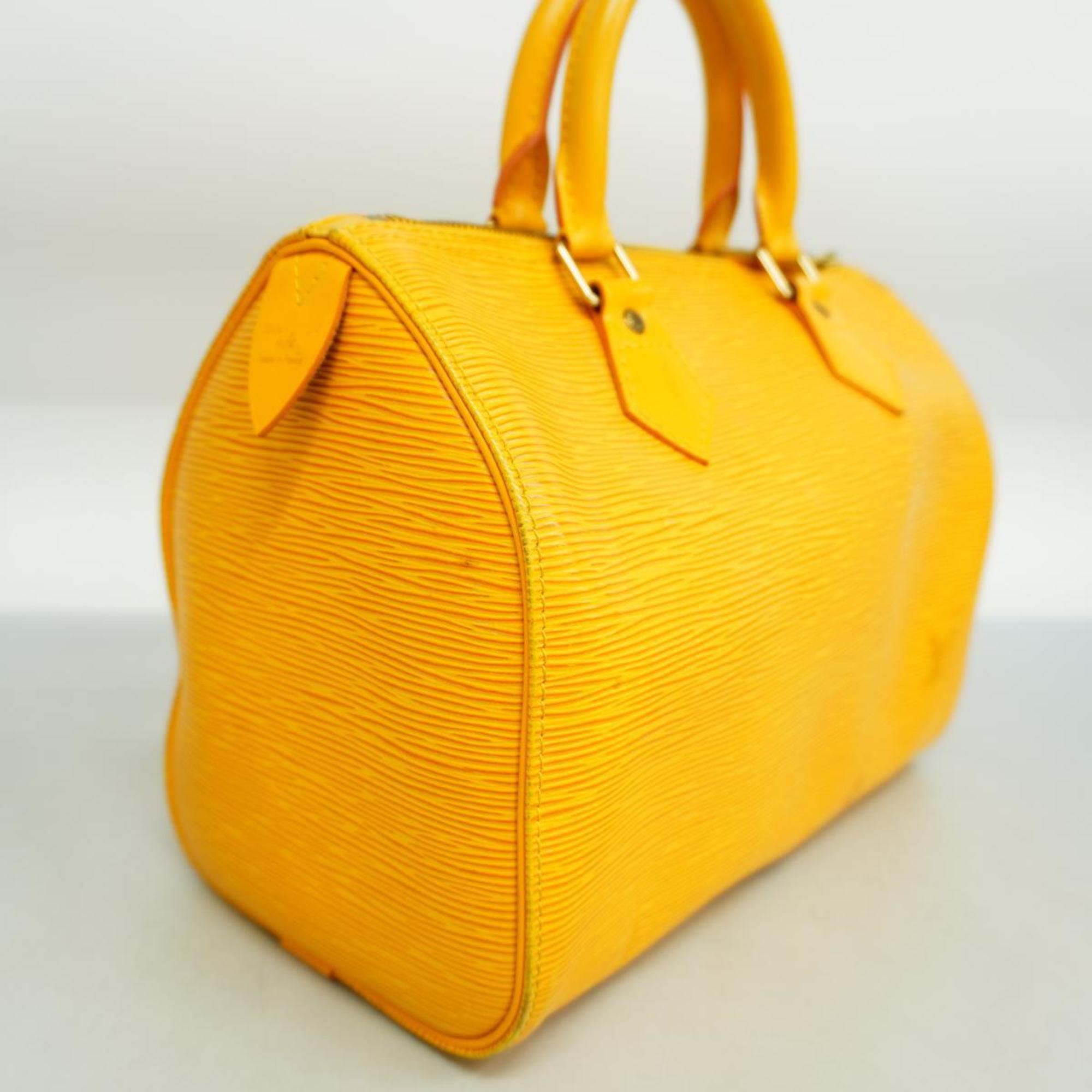 Louis Vuitton Handbag Epi Speedy 25 M43019 Jaune Ladies