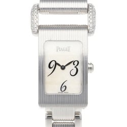 Piaget Miss Protocol Watch 18K 5322 Quartz Ladies PIAGET White Shell Diamond