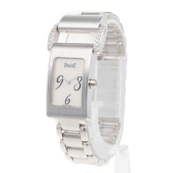 Piaget Miss Protocol Watch 18K 5322 Quartz Ladies PIAGET White Shell Diamond