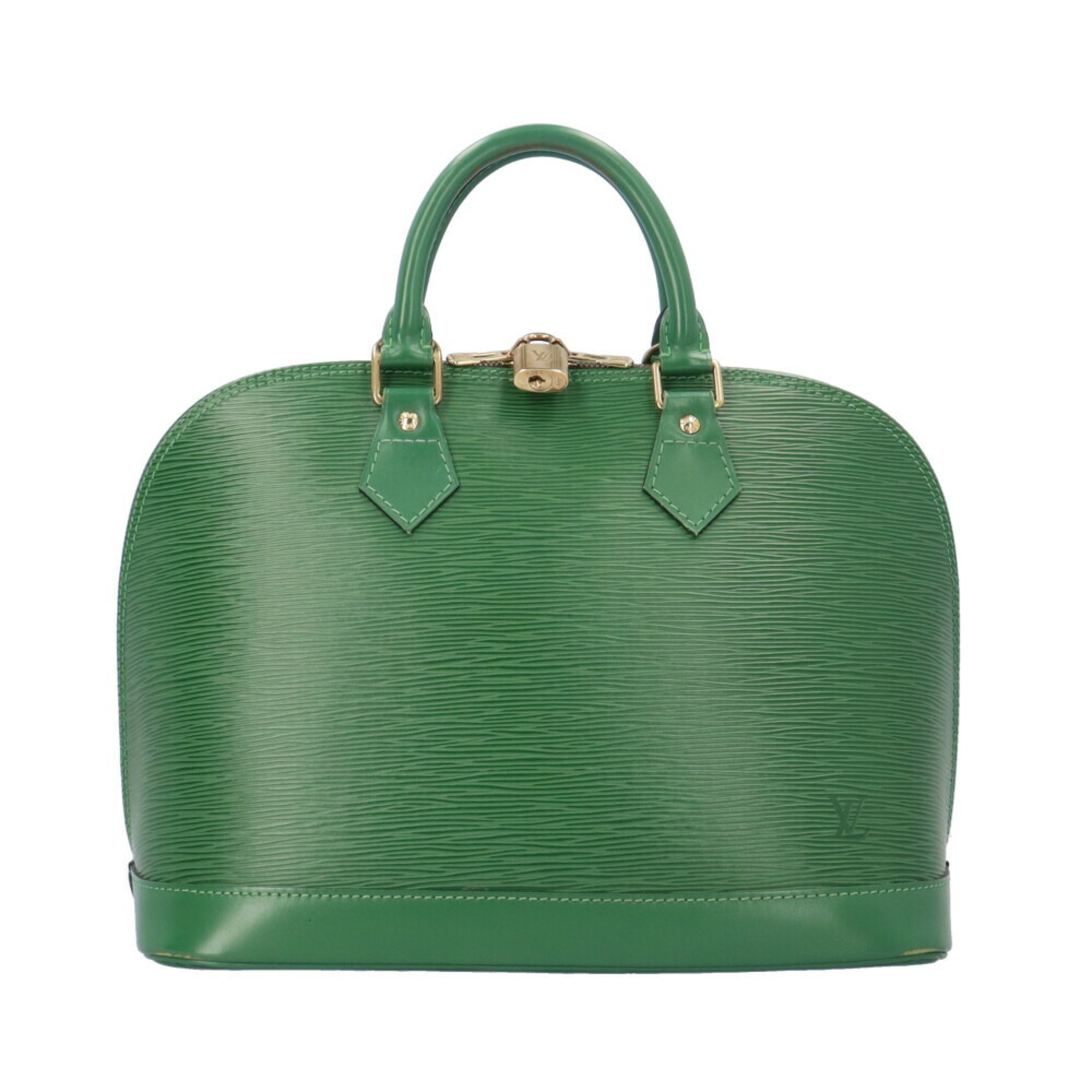 Louis Vuitton Alma Epi Handbag Leather M52144 Green Women's LOUIS VUITTON