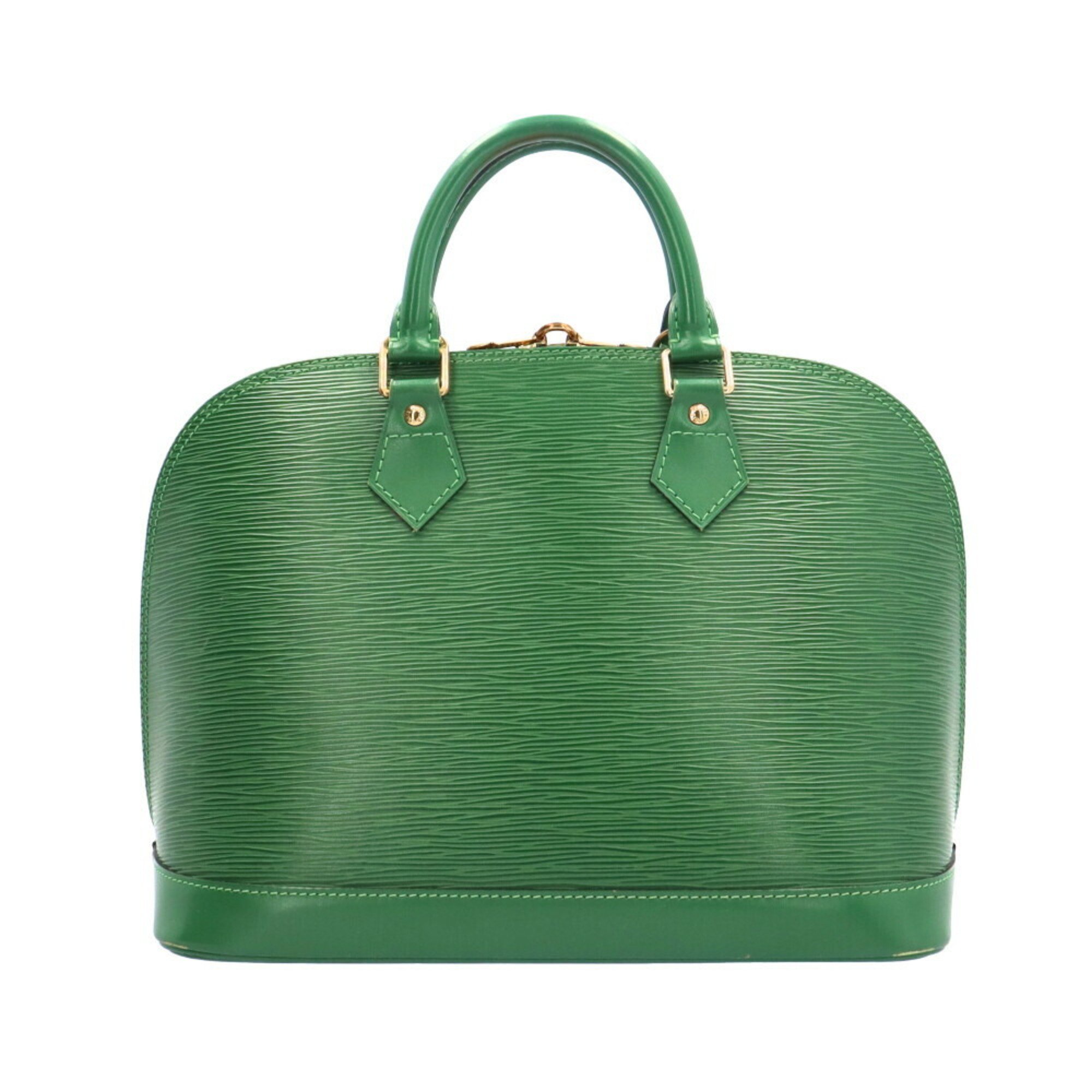 Louis Vuitton Alma Epi Handbag Leather M52144 Green Women's LOUIS VUITTON