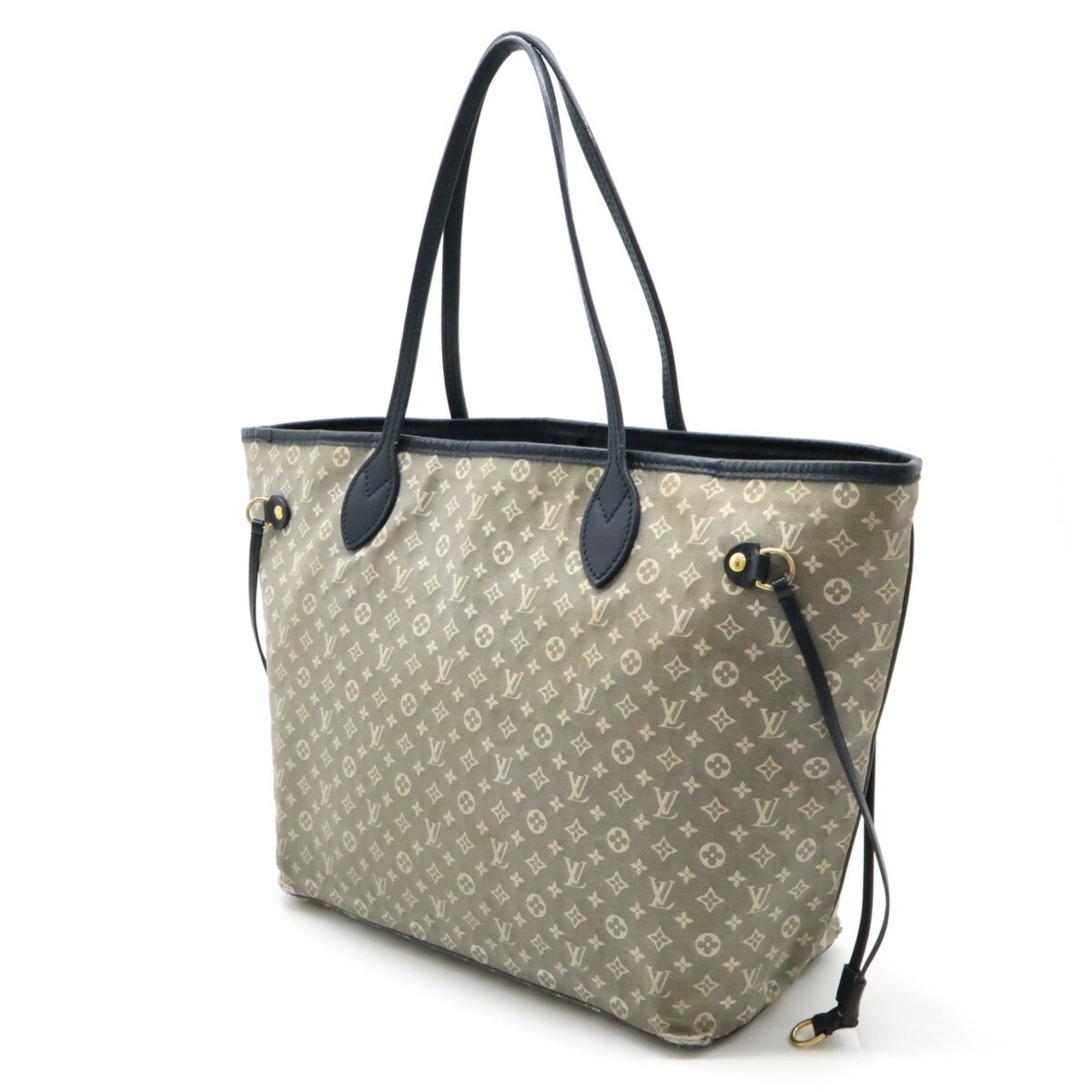 LOUIS VUITTON Louis Vuitton Monogram Idylle Neverfull MM Tote Bag Shoulder Canvas Ankle Navy M40514