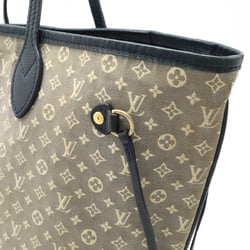 LOUIS VUITTON Louis Vuitton Monogram Idylle Neverfull MM Tote Bag Shoulder Canvas Ankle Navy M40514