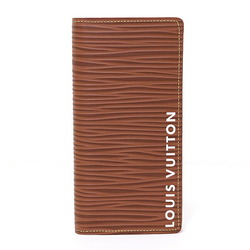 Louis Vuitton LOUIS VUITTON Portefeuille Brazza NM Bi-fold Long Wallet Calf Leather Epi M82631 Brown