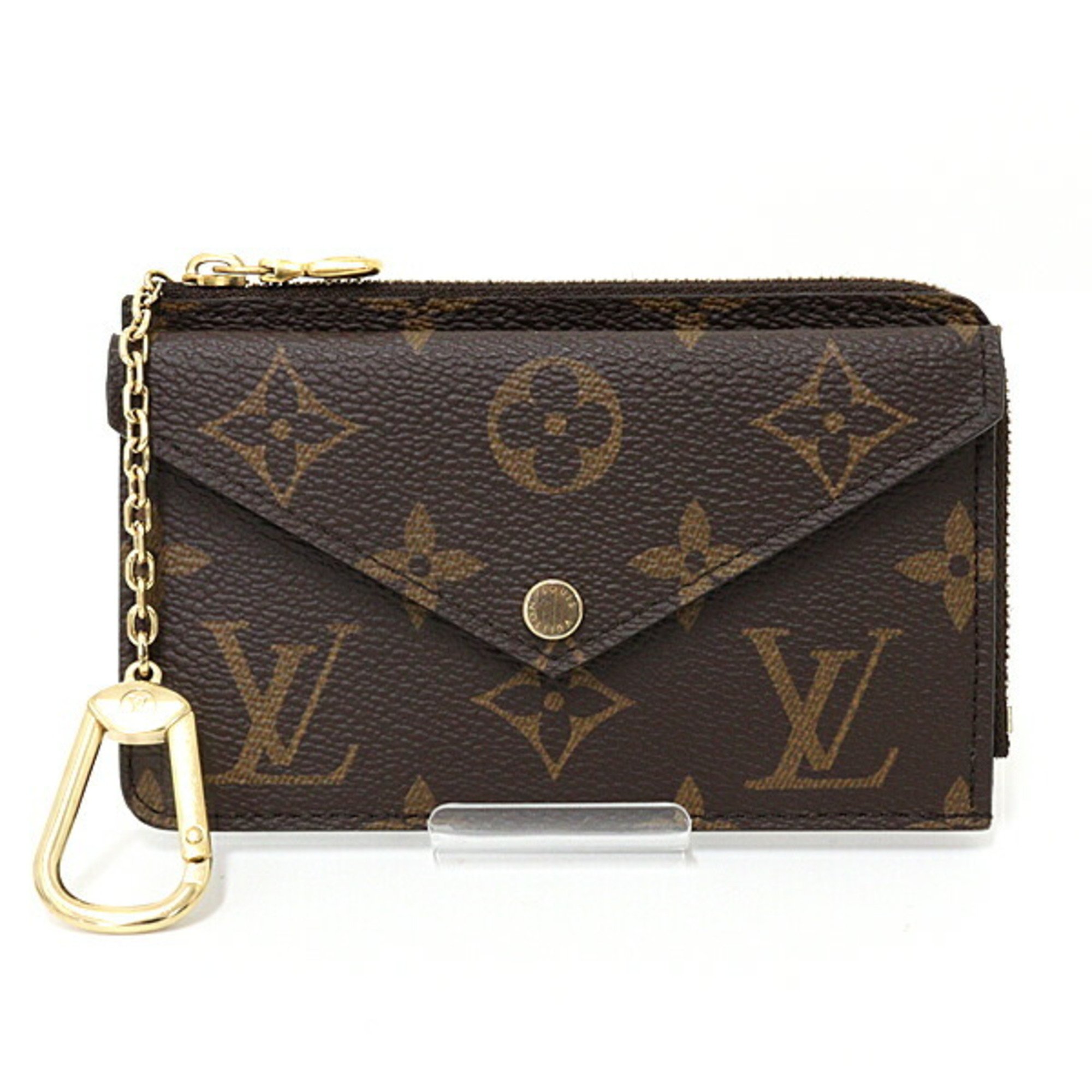 Louis Vuitton LOUIS VUITTON Card Case Porte Carte Recto Verso Coin Monogram M69431 Brown