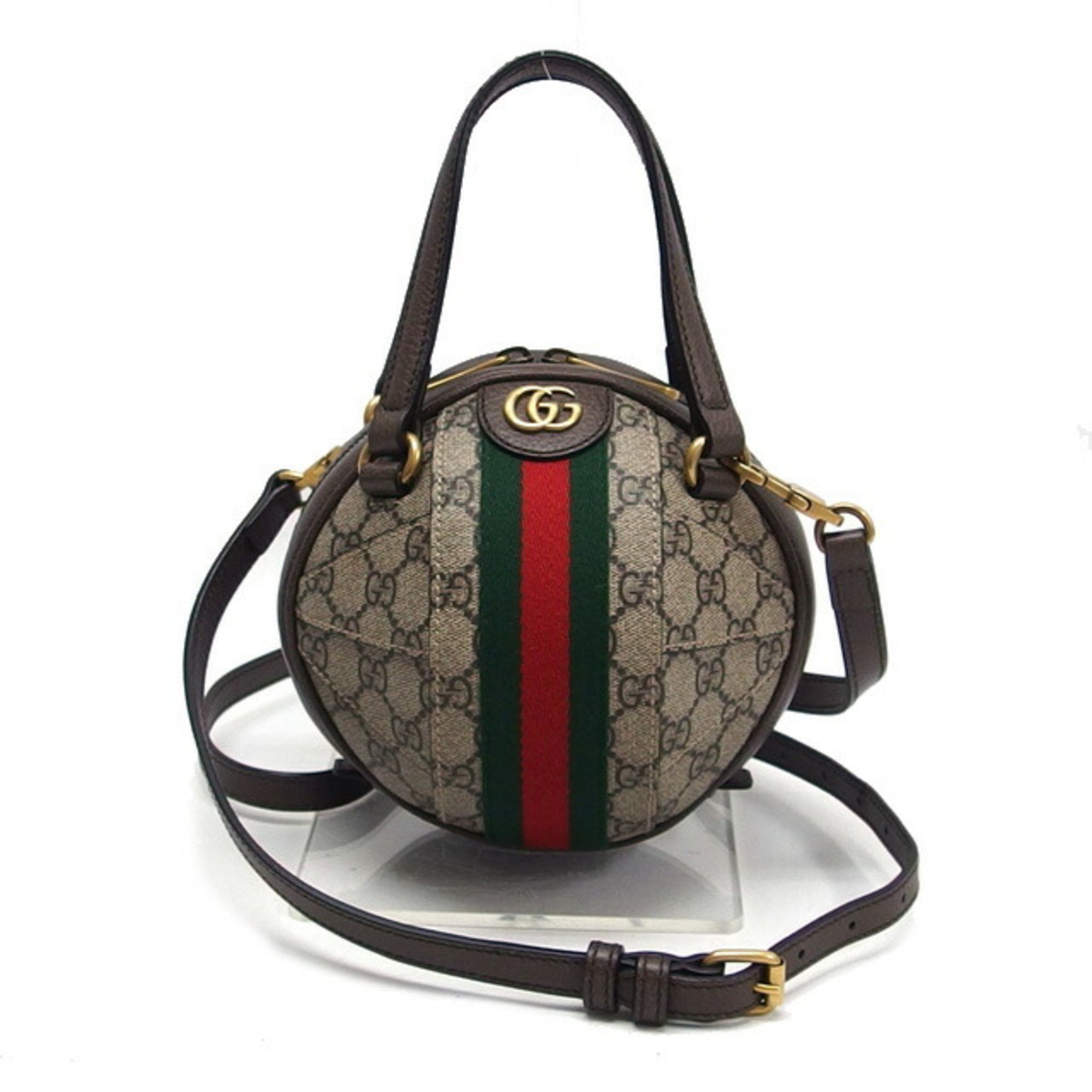 Gucci GG Supreme Ophidia Shelly Line Handbag Spherical