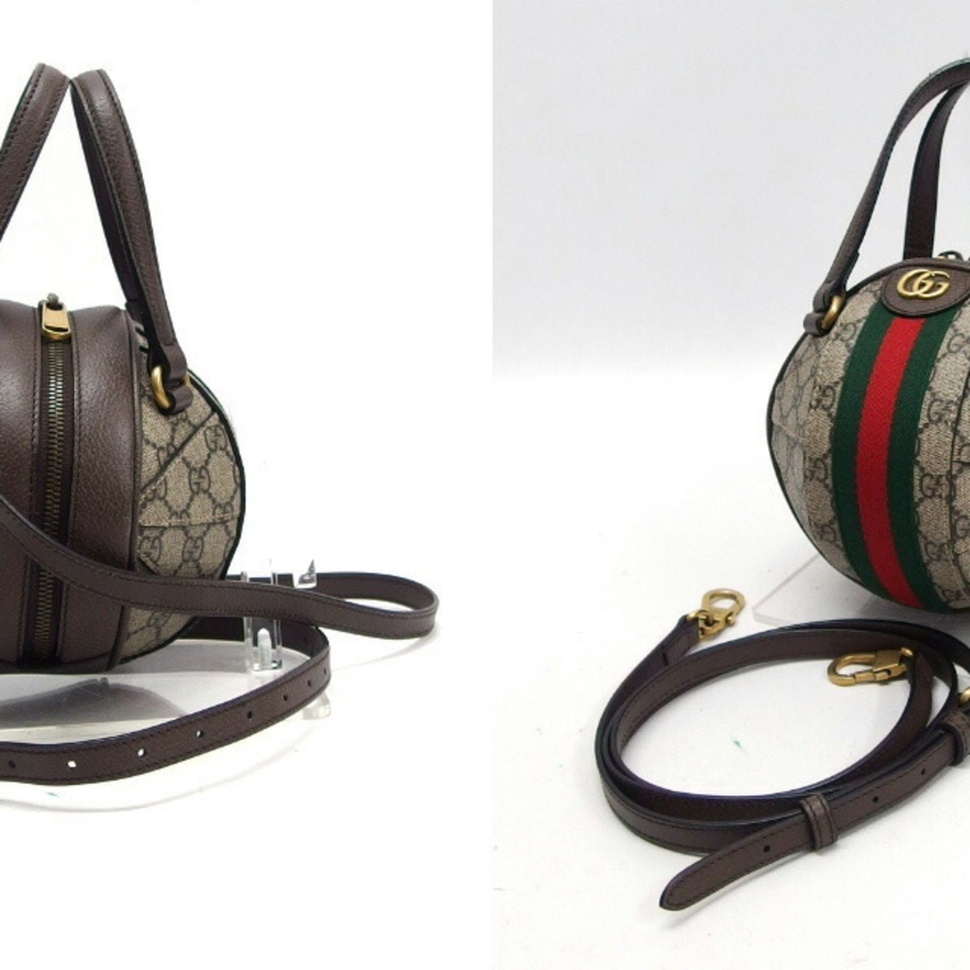 Gucci GG Supreme Ophidia Shelly Line Handbag Spherical