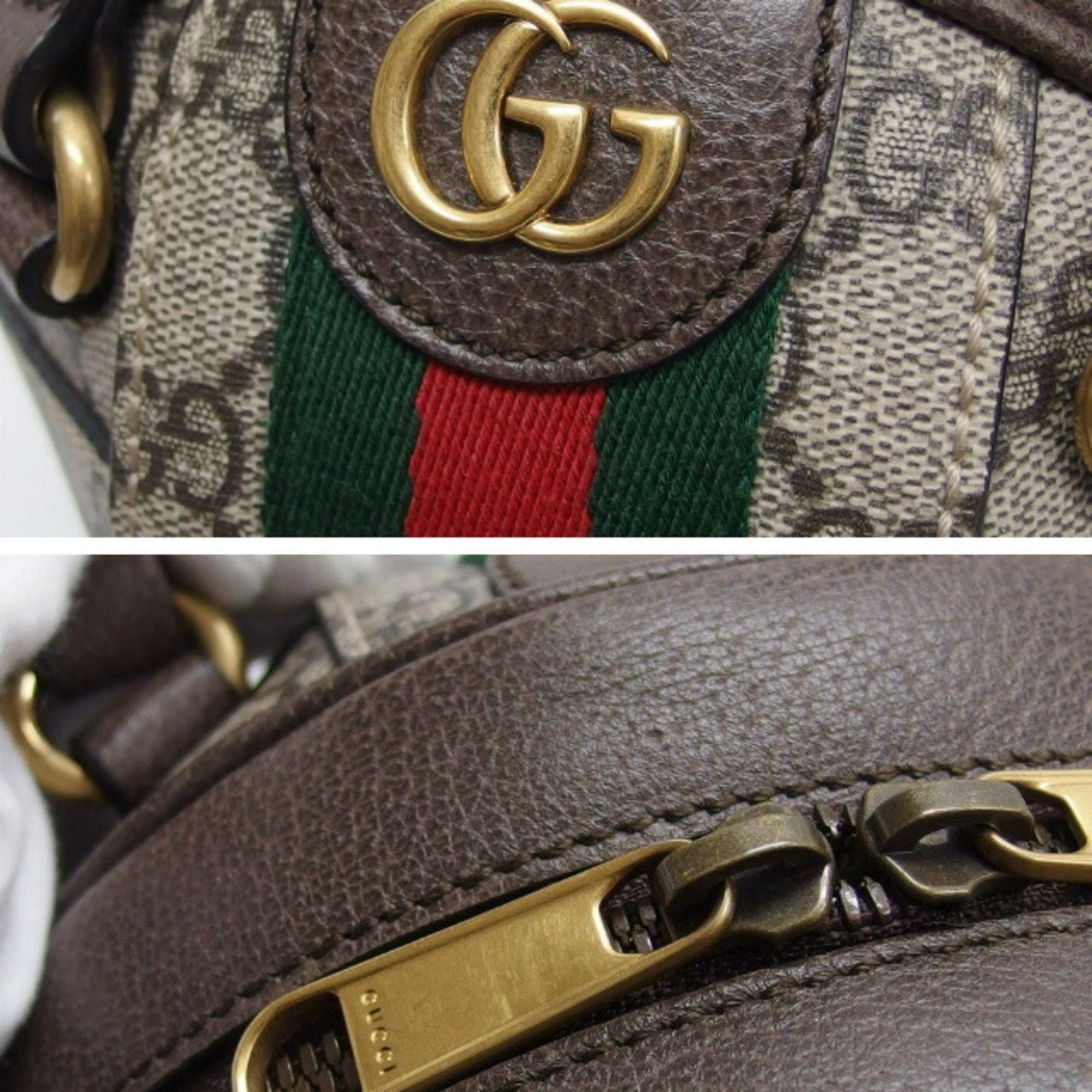 Gucci GG Supreme Ophidia Shelly Line Handbag Spherical