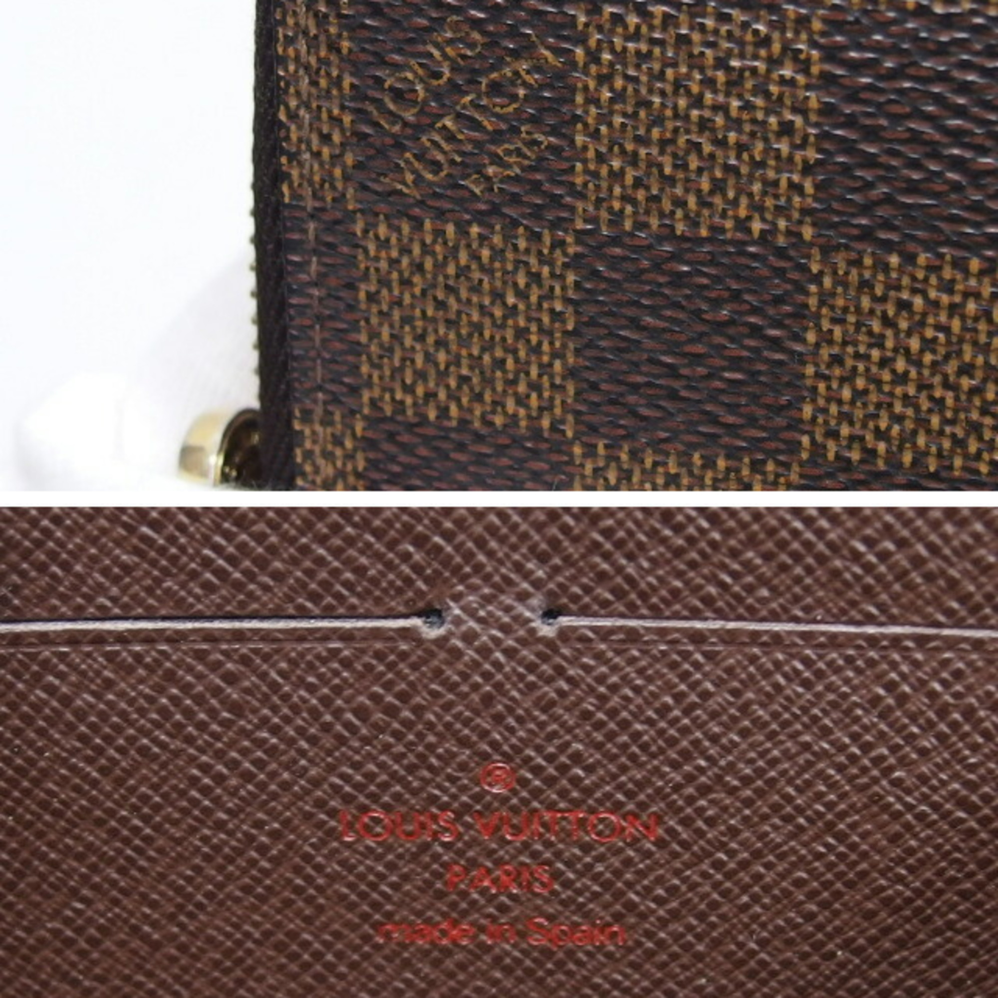 Louis Vuitton Damier Zippy Wallet Long N60015