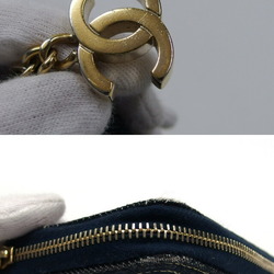 Chanel Sparkling Denim Coco Mark Coin Purse