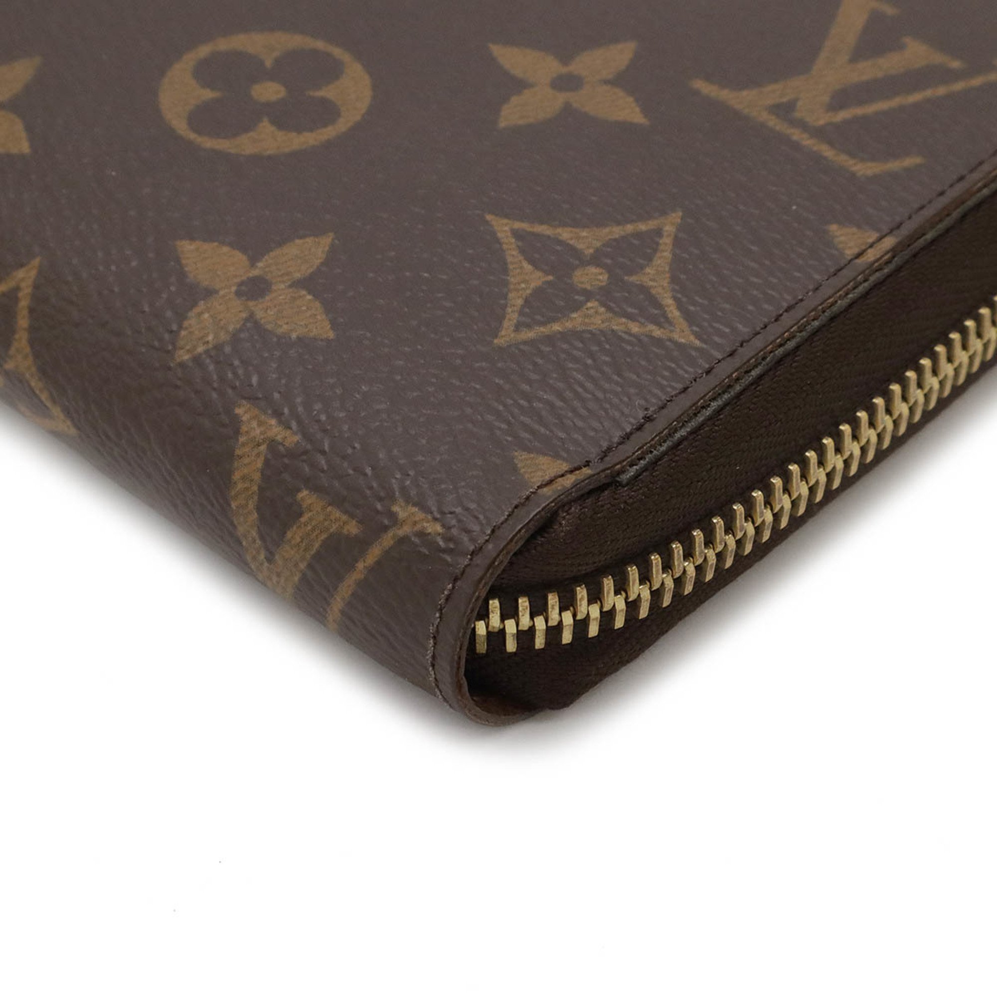 LOUIS VUITTON Louis Vuitton Monogram Zippy Wallet Round Long M60017