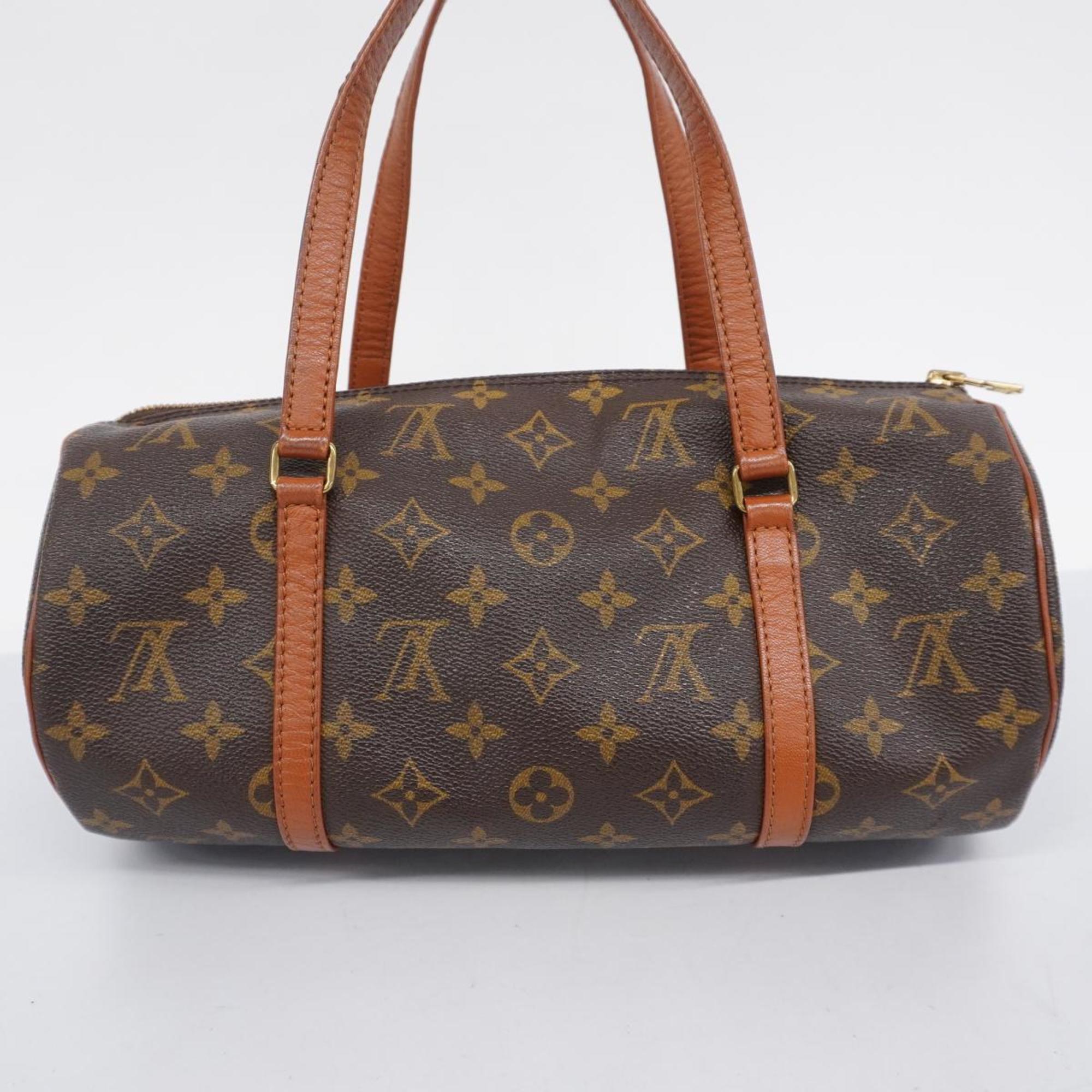 Louis Vuitton handbag Monogram Papillon 30 M51385 Brown ladies