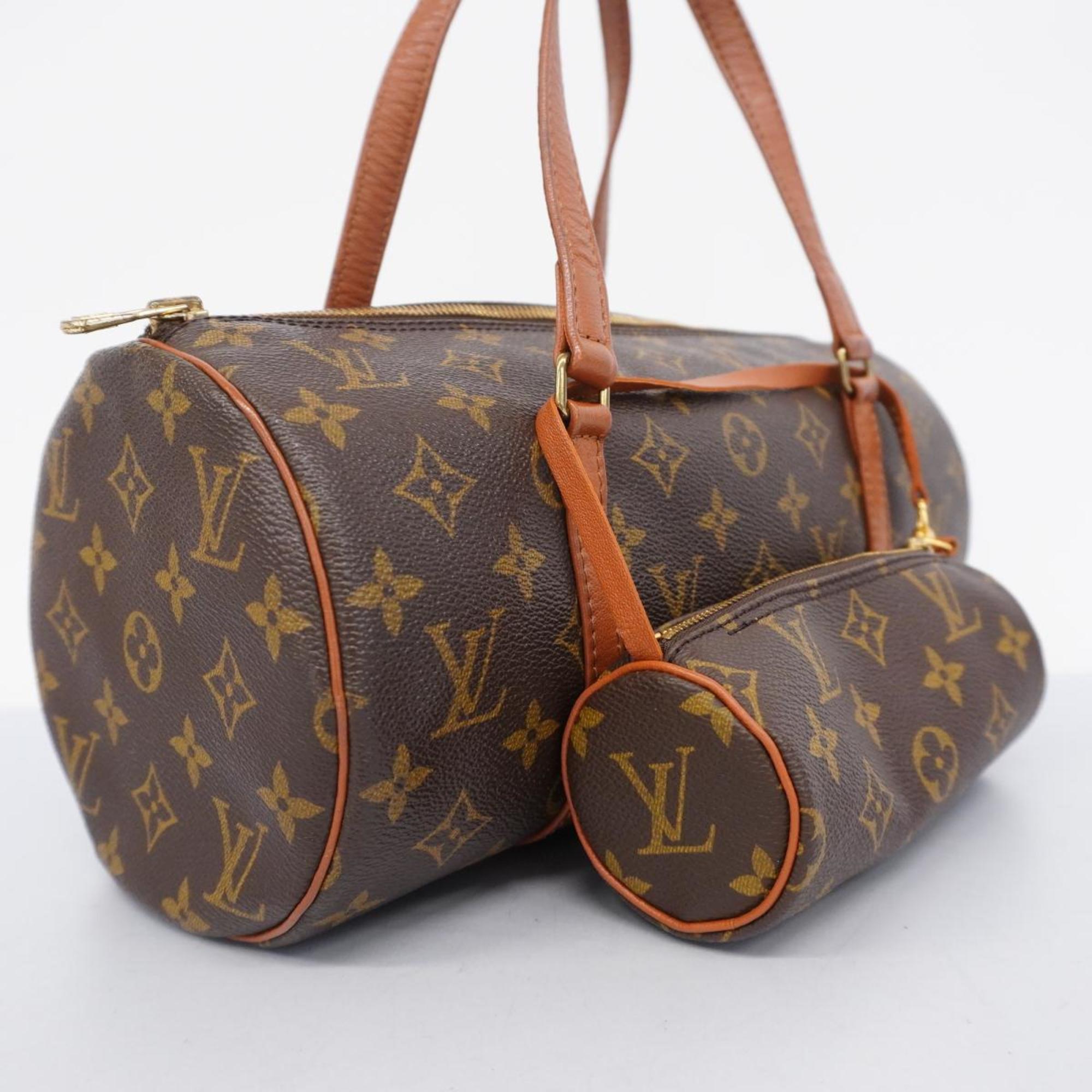 Louis Vuitton handbag Monogram Papillon 30 M51385 Brown ladies