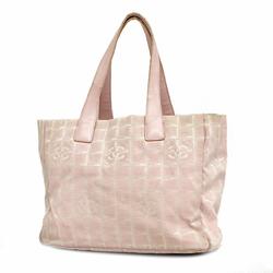 Chanel Tote Bag New Travel Nylon Pink Women's