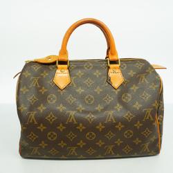 Louis Vuitton Handbag Monogram Speedy 30 M41108 Brown Ladies