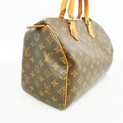 Louis Vuitton Handbag Monogram Speedy 30 M41108 Brown Ladies