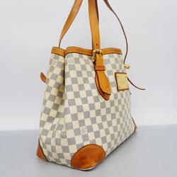 Louis Vuitton Tote Bag Damier Azur Hampstead MM N51206 White Women's